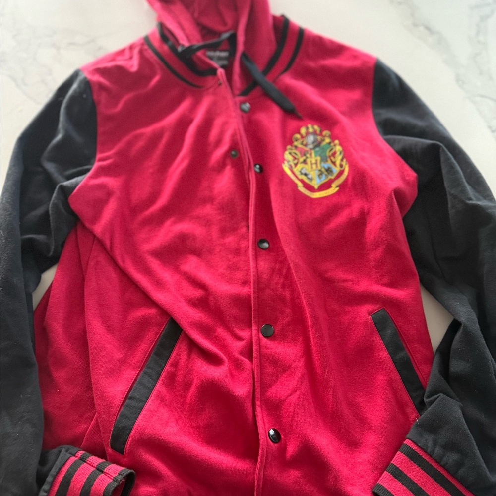 Warner Bros. Red and Black Hogwarts Jacket
